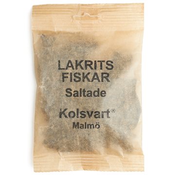 KOLSVART - SALTET LAKRIDS FISK 